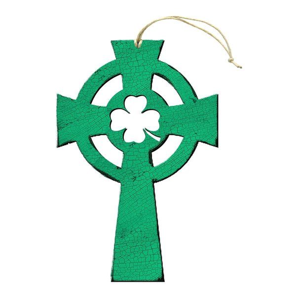 Designocracy Celtic Cross Wooden Magnet 99751M